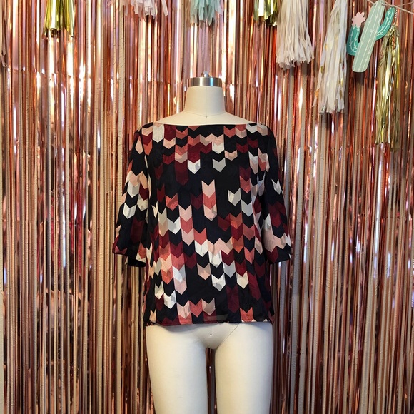 Ann Taylor Pattern Top - Picture 1 of 2